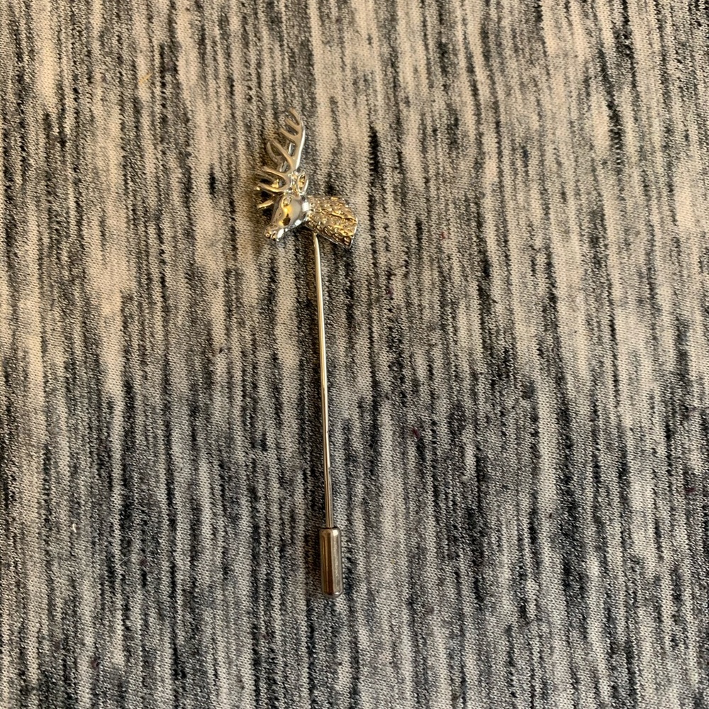 Elk Stick Pin for Lapel